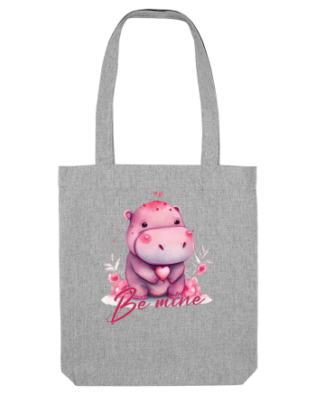 pentru îndrăgostiți - Be mine - Hipopotam Heather Grey