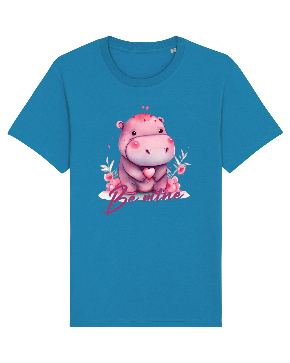 Tricou mânecă scurtă Unisex Rocker Azur
