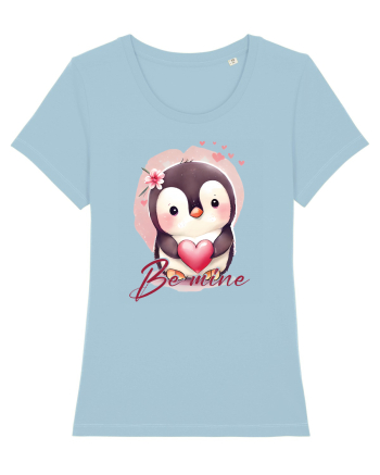pentru îndrăgostiți - Be mine - Pinguin Sky Blue