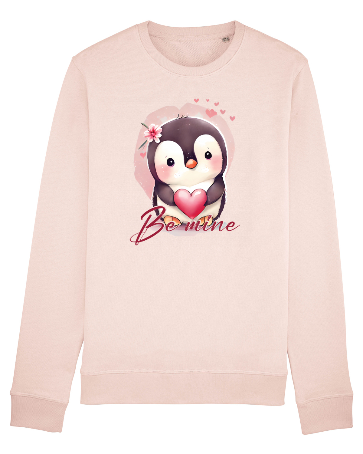 Bluză mânecă lungă Unisex Rise Candy Pink