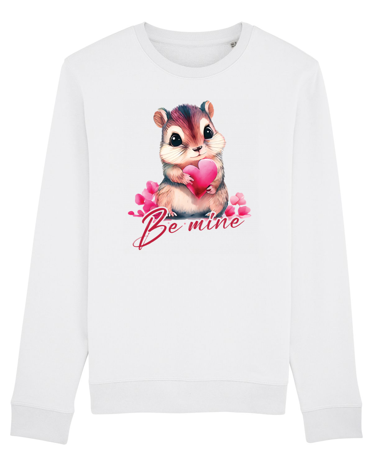 Bluză mânecă lungă Unisex Rise White