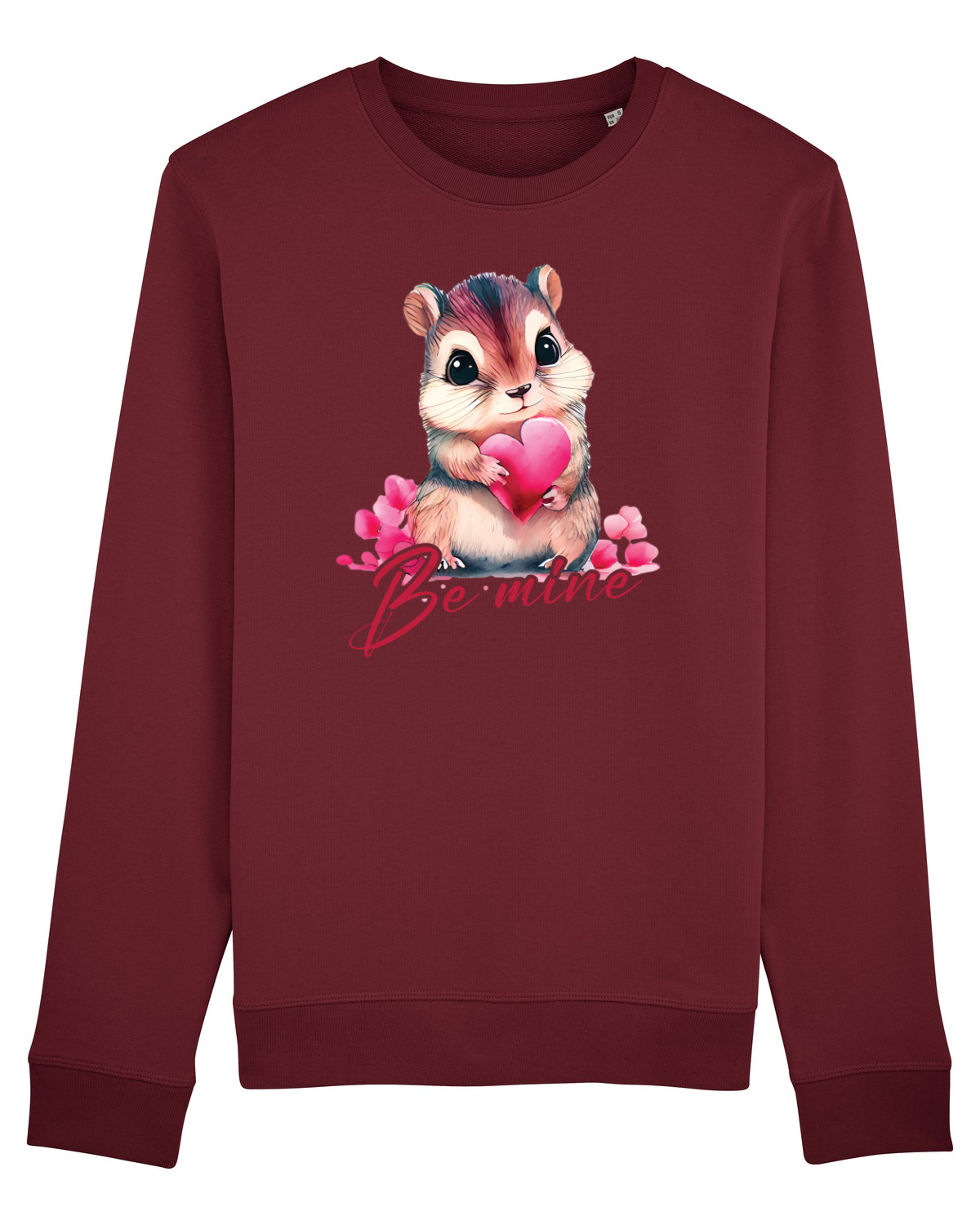 Bluză mânecă lungă Unisex Rise Burgundy