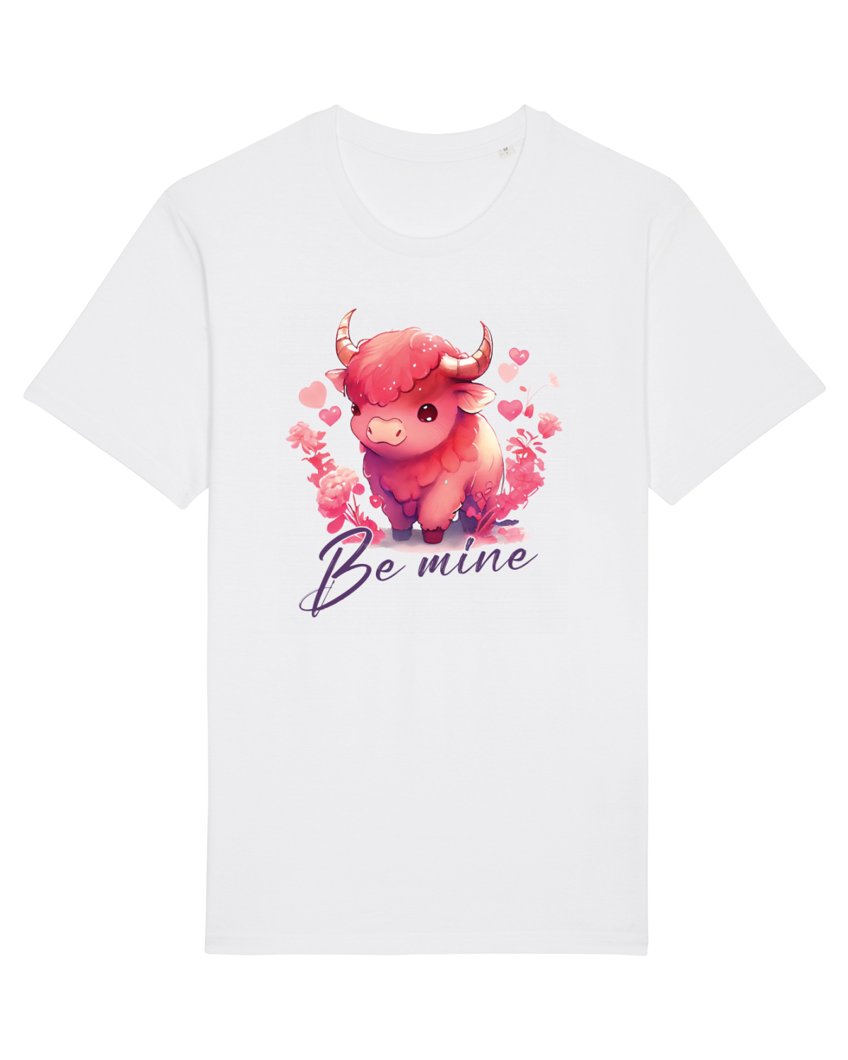 Tricou mânecă scurtă Unisex Rocker White