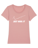 HODL Tricou mânecă scurtă guler larg fitted Damă Expresser