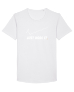 HODL Tricou mânecă scurtă guler larg Bărbat Skater