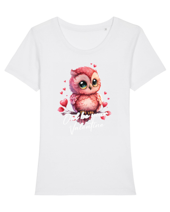pentru îndrăgostiți - Owl be your Valentine White