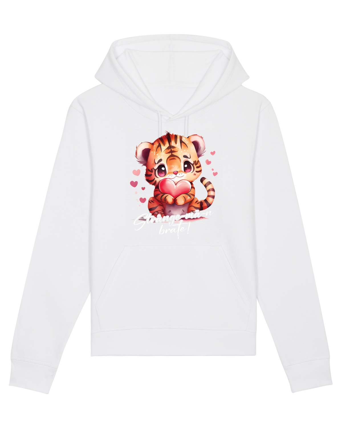 Hanorac Unisex Drummer White