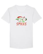 Love my SPICES Tricou mânecă scurtă guler larg Bărbat Skater