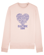 ELECTRIC LOVE - PURPLE Bluză mânecă lungă Unisex Rise
