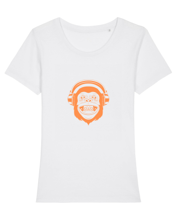 Monkey & Music 1 White