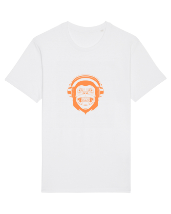 Monkey & Music 1 White
