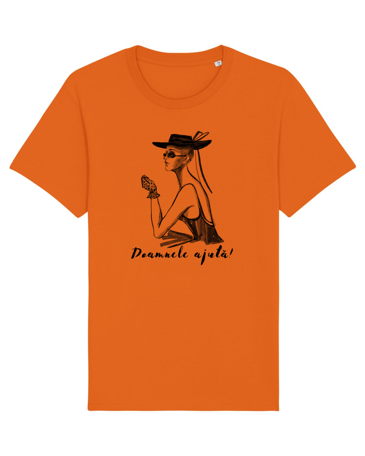 Tricou mânecă scurtă Unisex Rocker Bright Orange