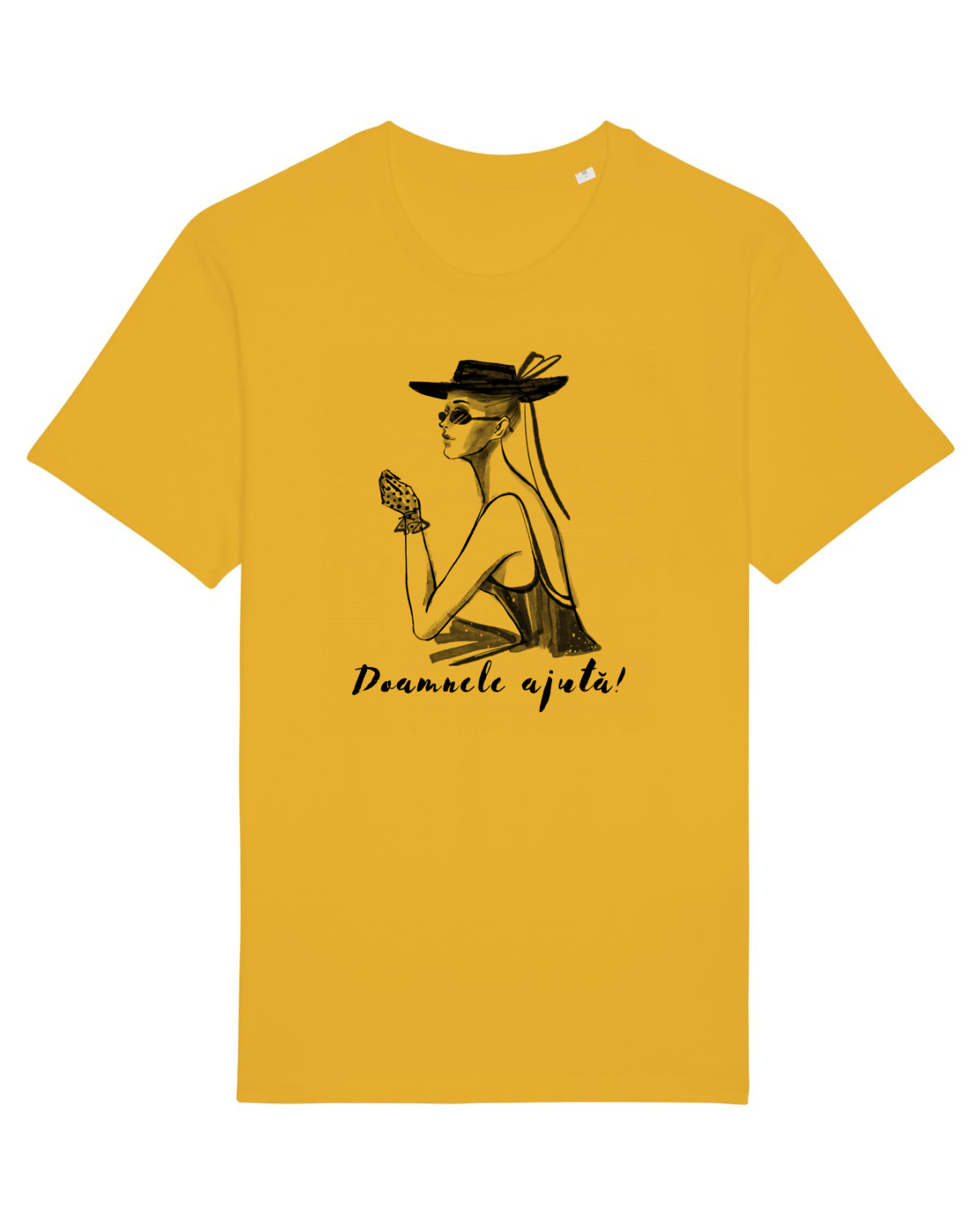 Tricou mânecă scurtă Unisex Rocker Spectra Yellow