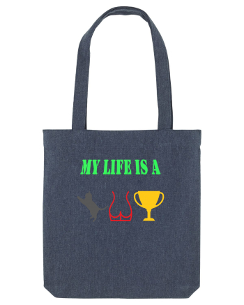 My life is a cat-ass-trophy Midnight Blue