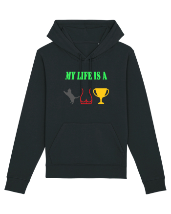 My life is a cat-ass-trophy Black