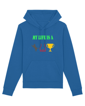 My life is a cat-ass-trophy Royal Blue