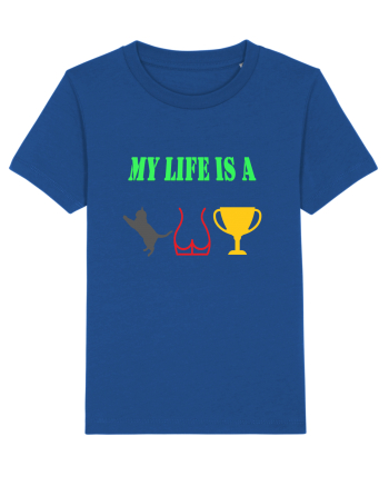 My life is a cat-ass-trophy Majorelle Blue