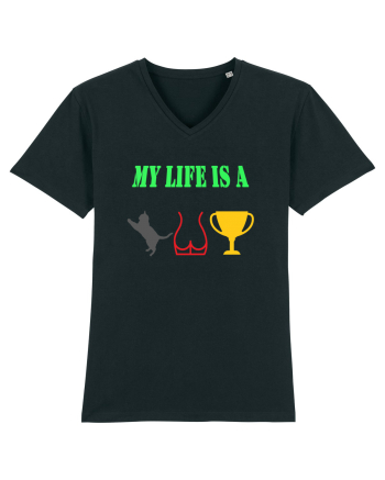 My life is a cat-ass-trophy Black