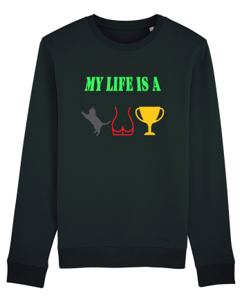 My life is a cat-ass-trophy Black