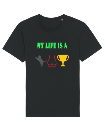 My life is a cat-ass-trophy Black