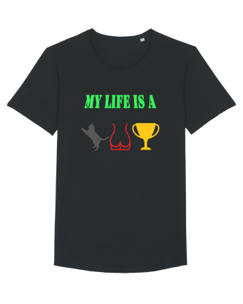 My life is a cat-ass-trophy Black