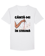 Cântă-mi în strună Tricou mânecă scurtă guler larg Bărbat Skater