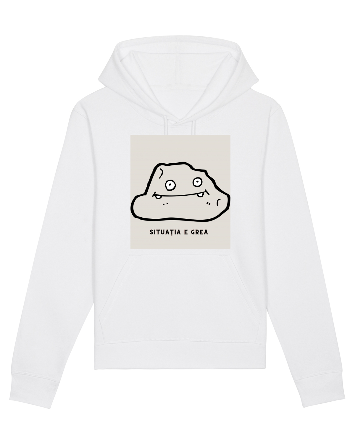 Hanorac Unisex Drummer White