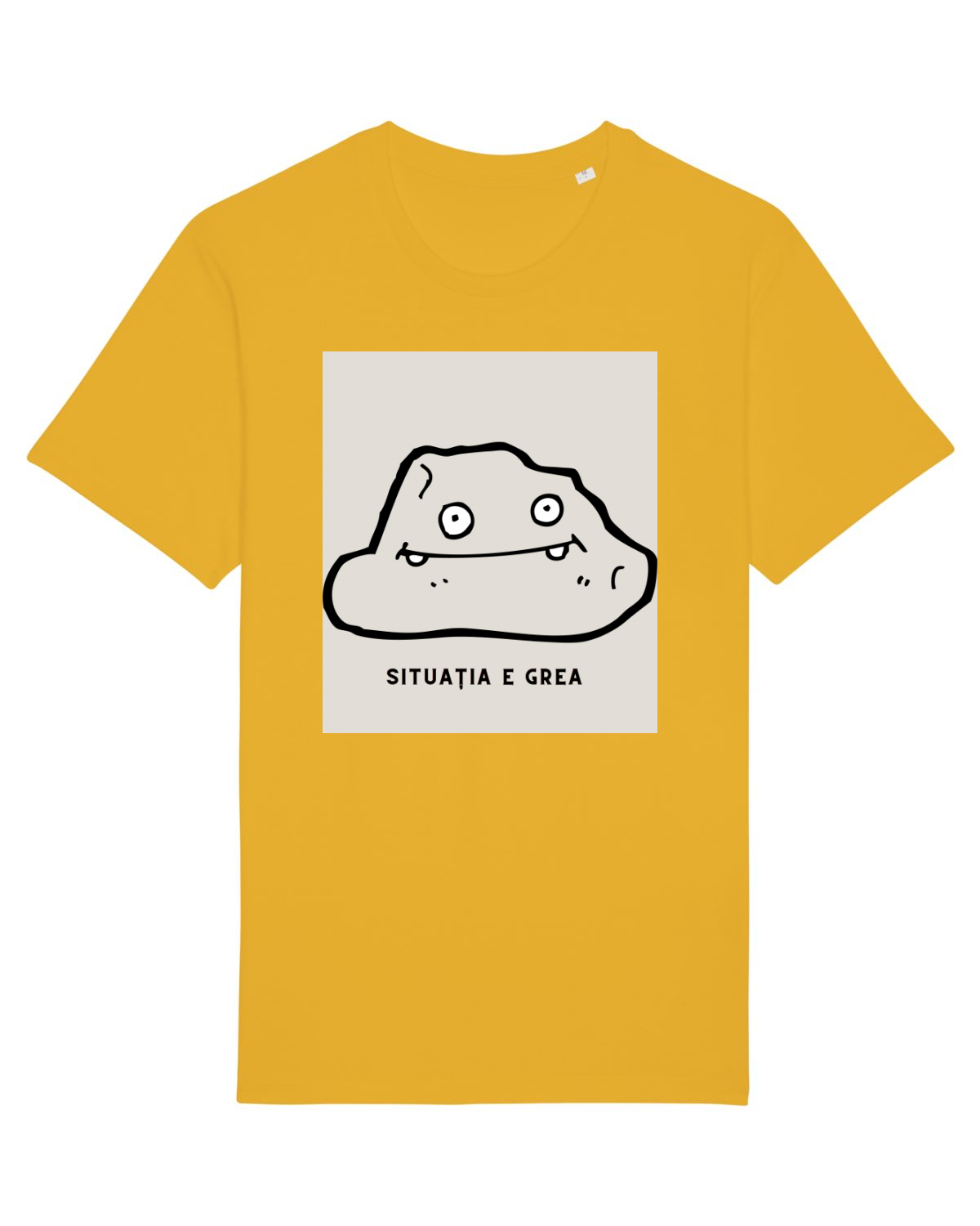 Tricou mânecă scurtă Unisex Rocker Spectra Yellow