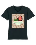 Ai dat cu mucii in fasole ! Tricou mânecă scurtă guler V Bărbat Presenter