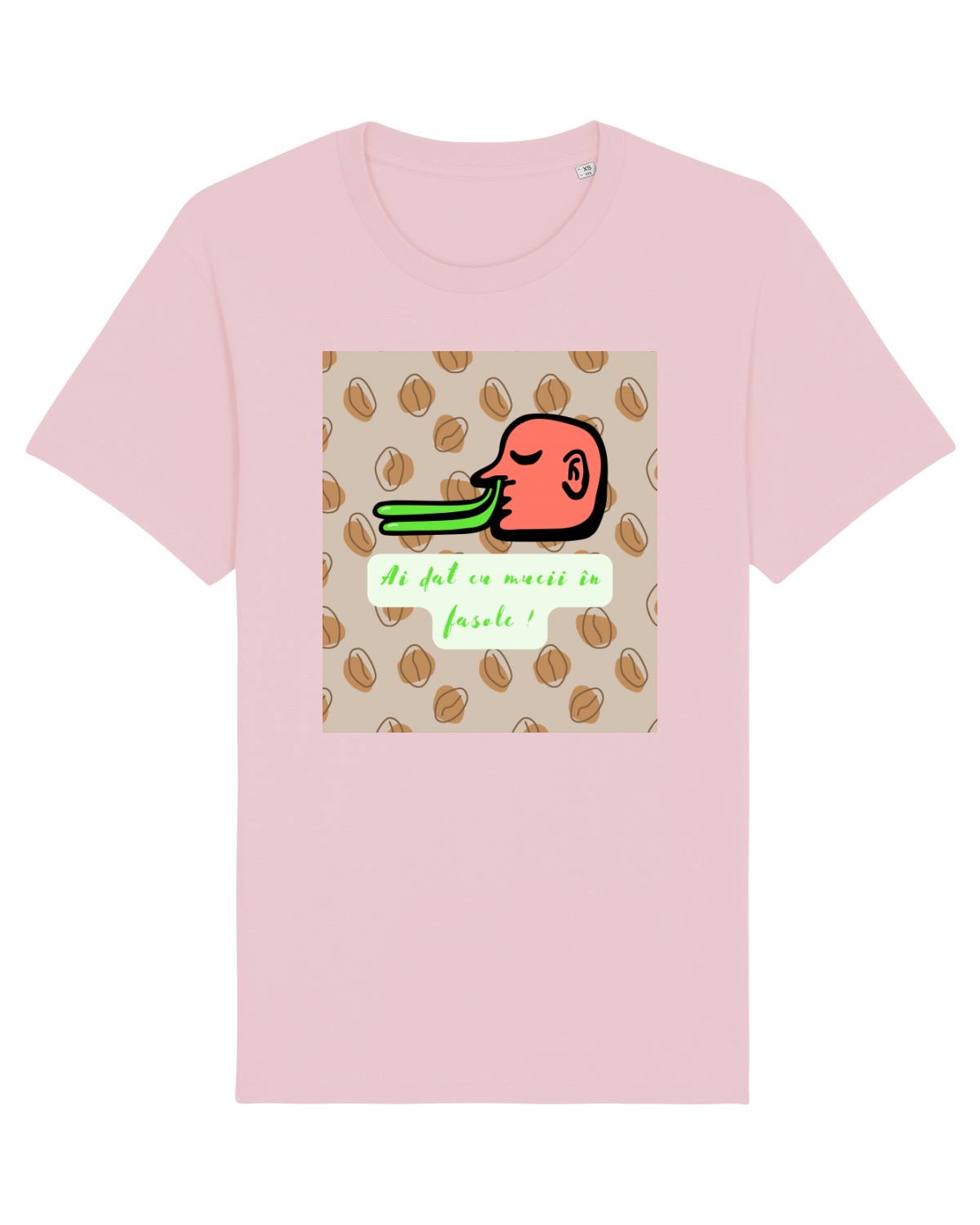 Tricou mânecă scurtă Unisex Rocker Cotton Pink
