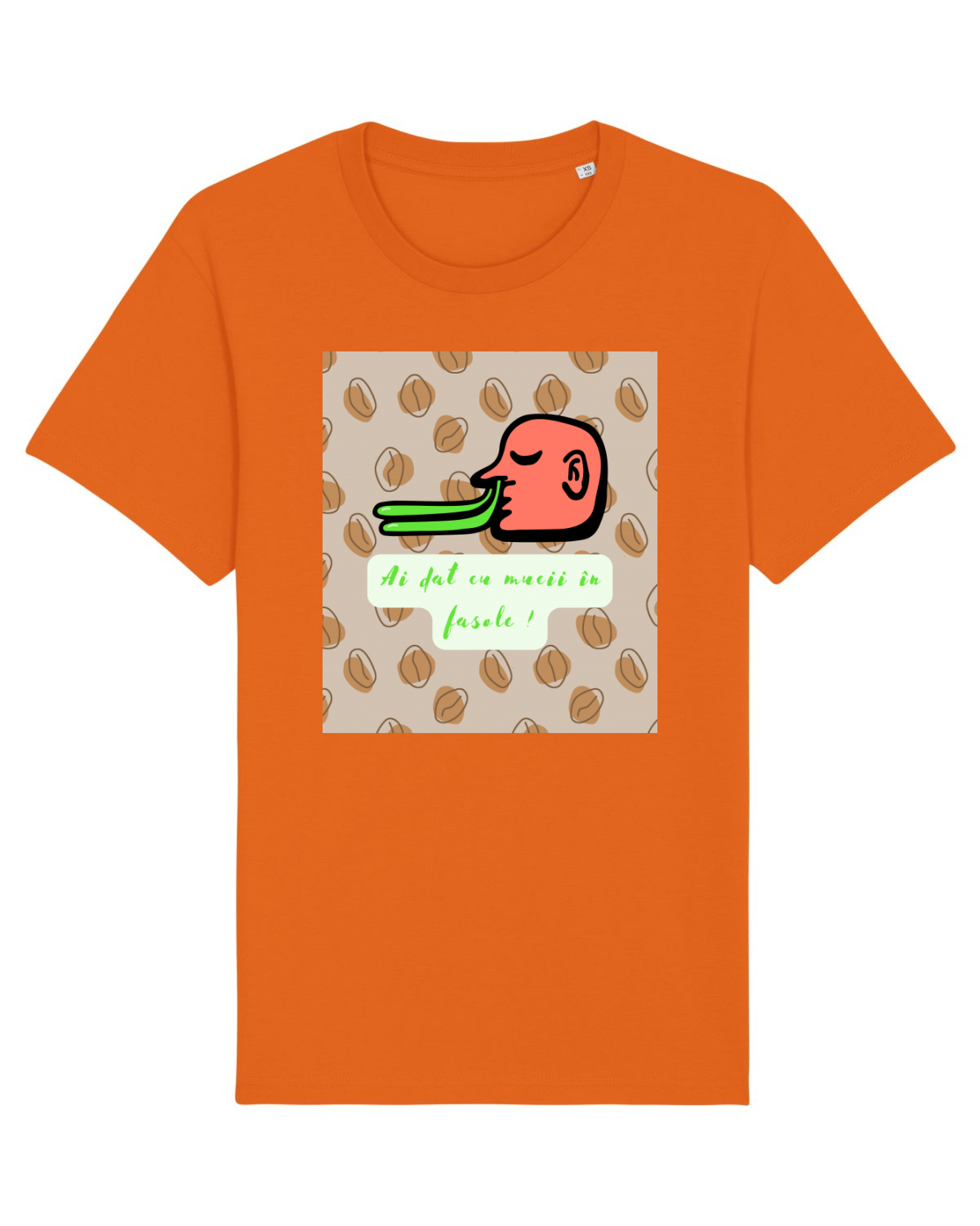 Tricou mânecă scurtă Unisex Rocker Bright Orange
