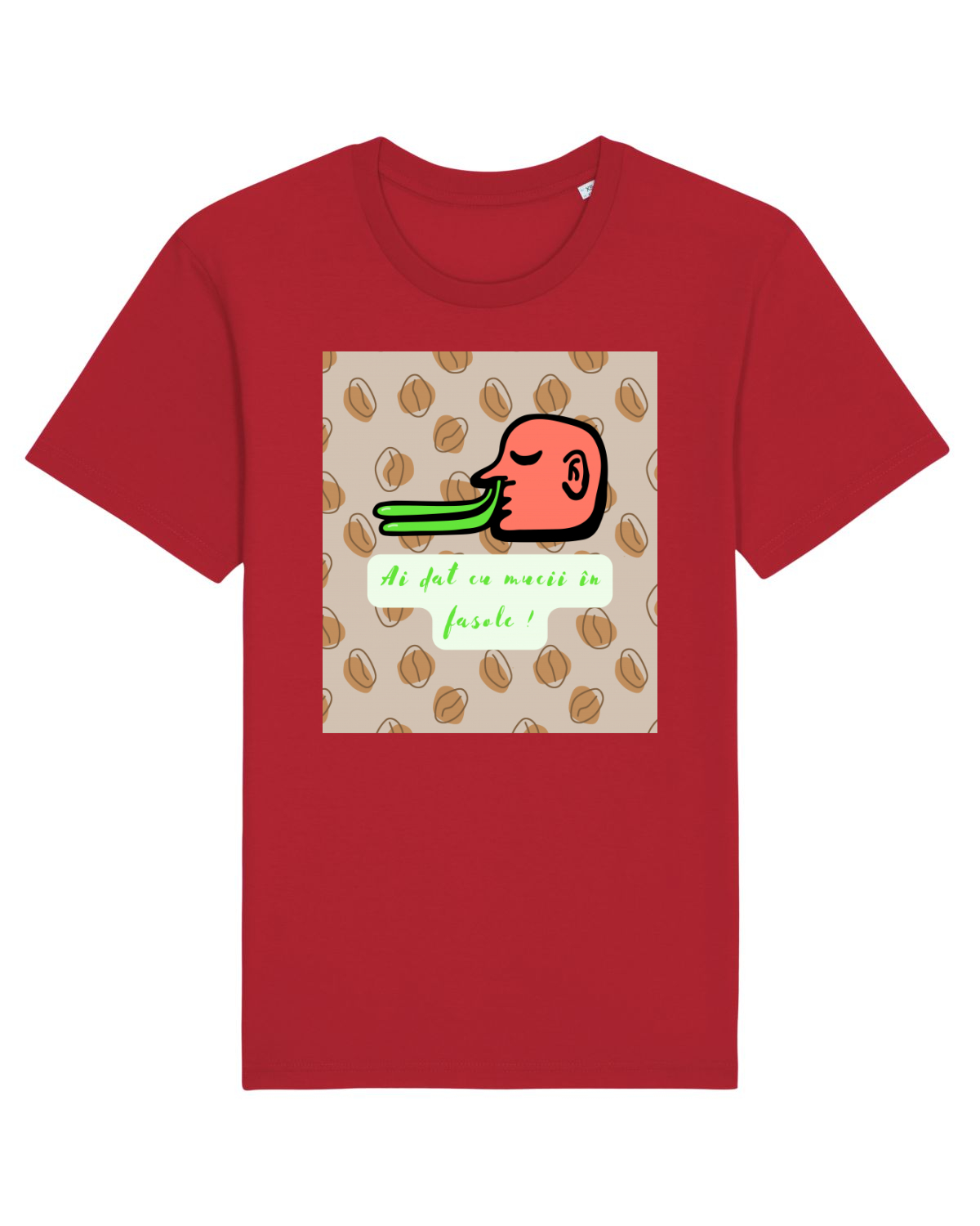 Tricou mânecă scurtă Unisex Rocker Red