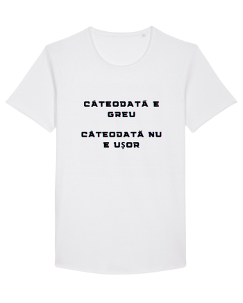 E GREU - NU E USOR White