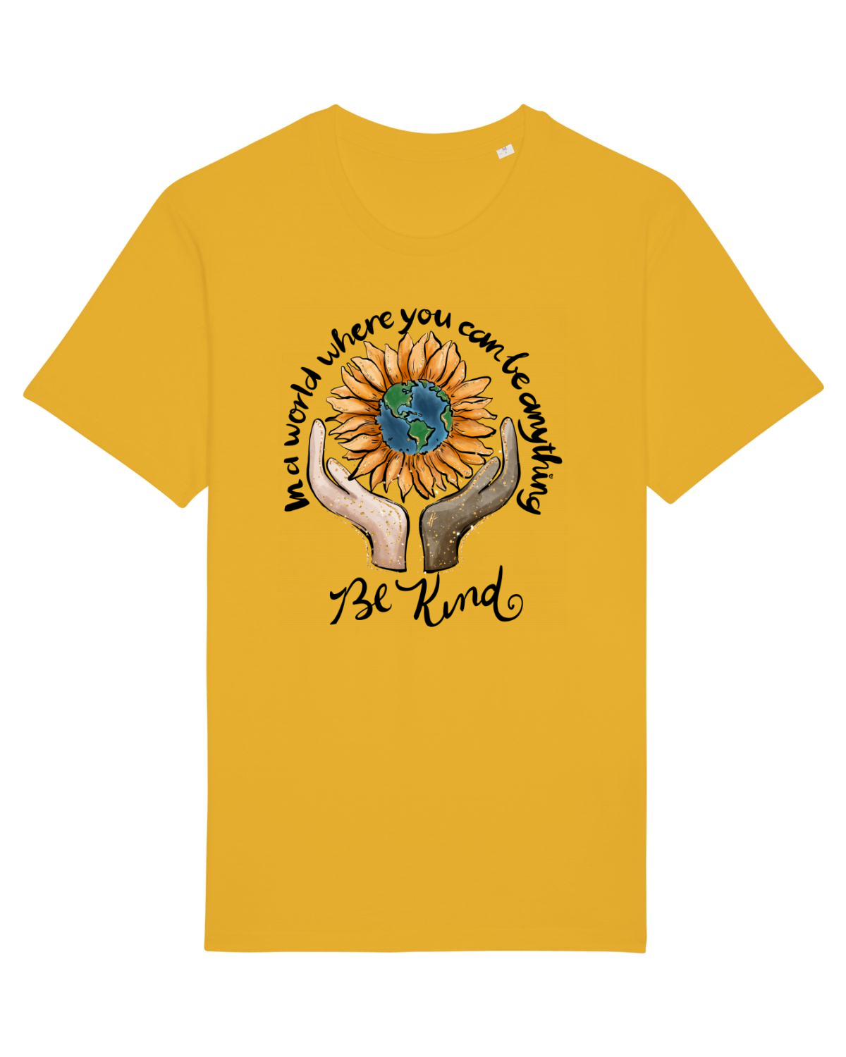 Tricou mânecă scurtă Unisex Rocker Spectra Yellow