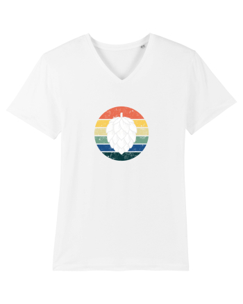Hops Retro shirt White