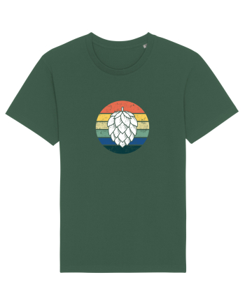 Hops Retro shirt Bottle Green