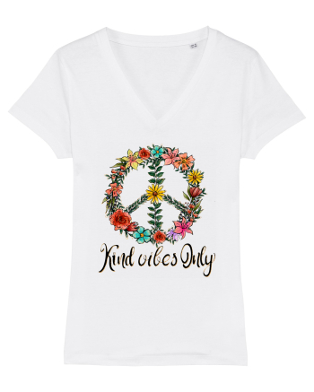 Kind Vibes Only White