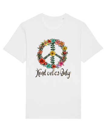 Kind Vibes Only White