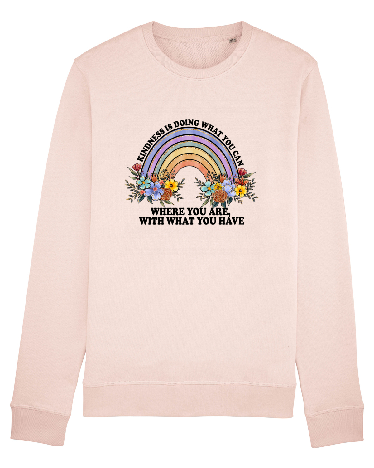 Bluză mânecă lungă Unisex Rise Candy Pink
