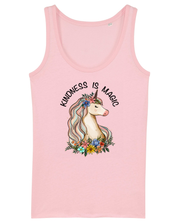 Kindness Is Magic Unicorn Cotton Pink