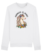 Kindness Is Magic Unicorn Bluză mânecă lungă Unisex Rise