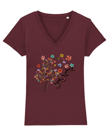 Scatter Kindness Burgundy