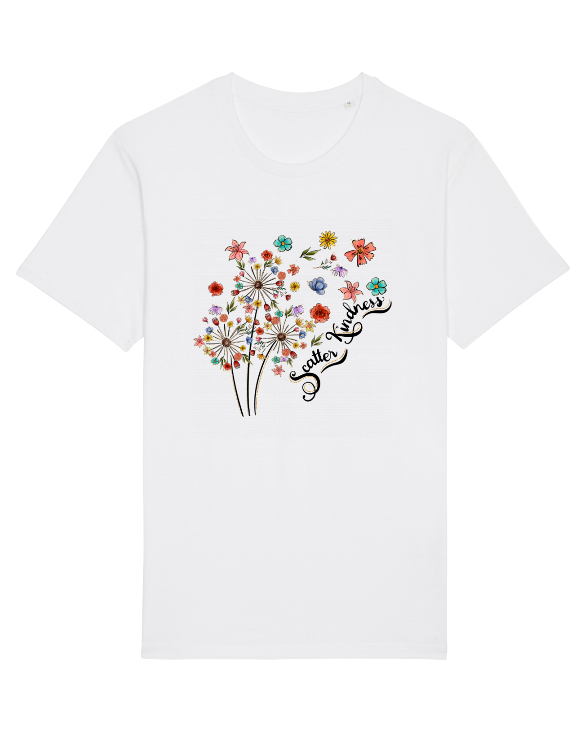 Tricou mânecă scurtă Unisex Rocker White