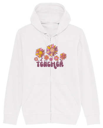 Retro Teacher White