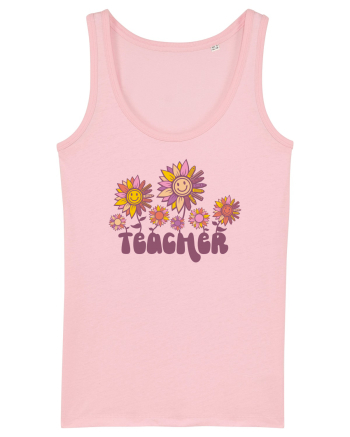 Retro Teacher Cotton Pink
