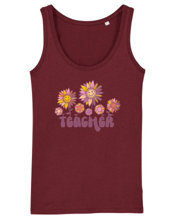 Retro Teacher Burgundy