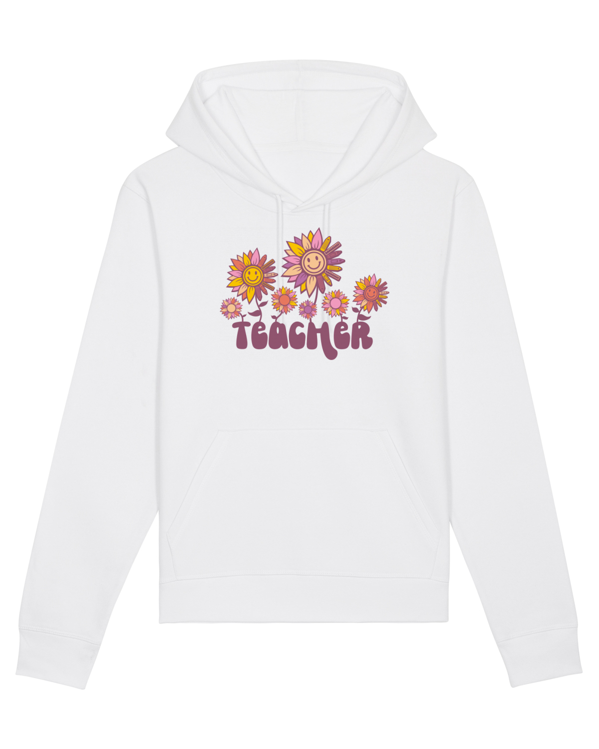 Hanorac Unisex Drummer White