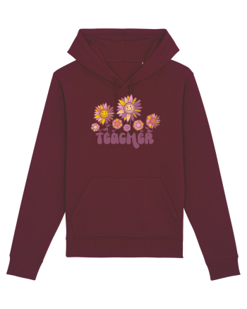 Retro Teacher Burgundy