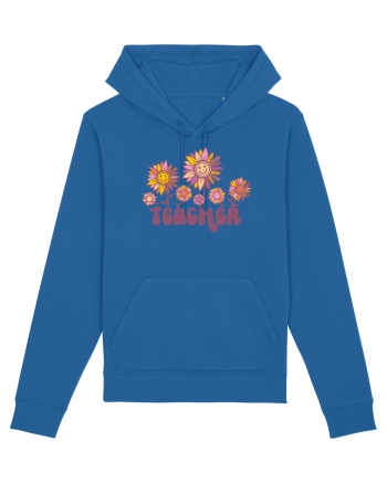 Retro Teacher Royal Blue