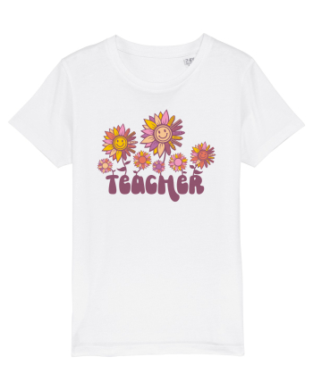 Retro Teacher White